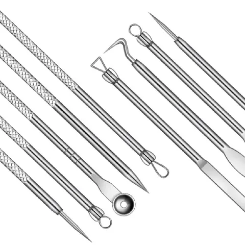 여드름 피지 제거 압출 흡입기 9종세트 피지압출기 피지제거 여드름압출기 블랙헤드흡입기