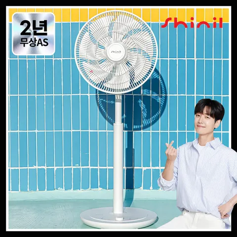 [내일도착][26년형] 터보기능 BLDC 무소음 3D입체회전 14인치 스탠드 선풍기 SIF-BZ143D