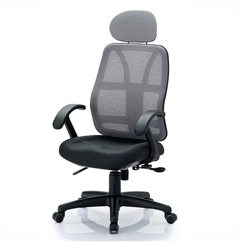 에어메쉬대(회전)-그레이 사무용의자 관리자용의자 컴퓨터의자 회전의자 사원의자