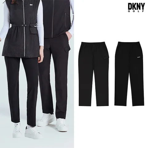 [DKNY GOLF] 허리풀밴딩 남녀 우븐 팬츠 택1