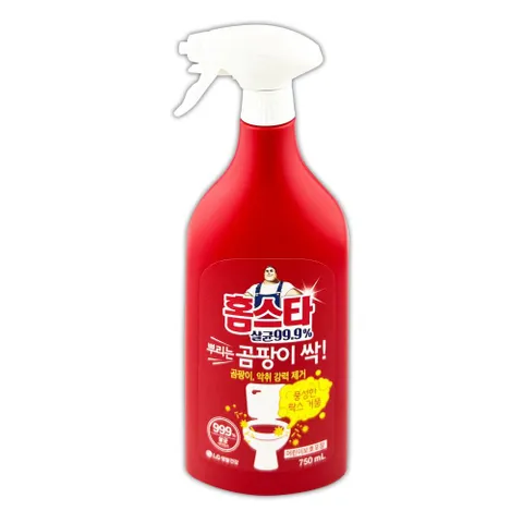 엘지 홈스타 뿌리는 곰팡이 싹 750mL 곰팡이제거 세균제거 냄세제거 곰팡이청소 유해세균