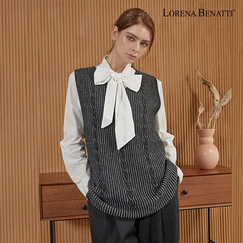 이태리직수입★로레나 베네티 24FW 캐시미어 블랜디드 베스트트