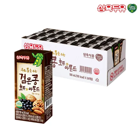 삼육두유 검은콩 호두와 아몬드 190ml