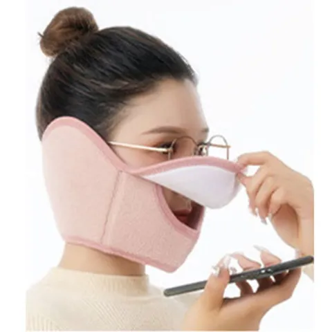 겨울 귀마개 마스크 오픈형 1P 김서림방지 보온 야외 오픈형겨울마스크 김서림방지겨울마스크