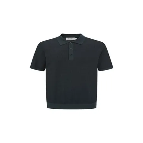 HC04  그린 워셔블 변형조직 반팔 니트 1262ET1103 (31904410)