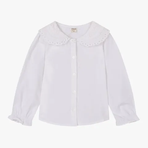 [롯데백화점](키즈)]레이스카라 블라우스 CKBA2481G