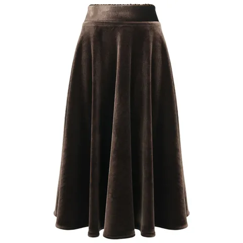 [파슨스] Velvet Flare Skirt [ASST0SK02]
