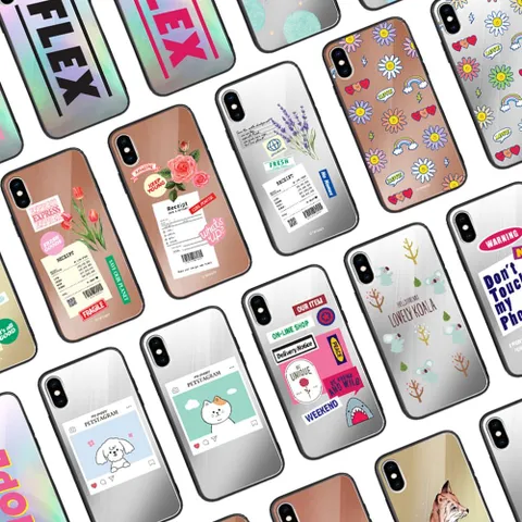 갤럭시노트10+ N976 미러범퍼 케이스5 미러케이스 거울케이스 미러휴대폰케이스 미러커버