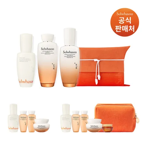 설화수[CJ단독][지함보][쇼핑백]에센셜 퍼스트케어 세트 [윤조3종] 463694