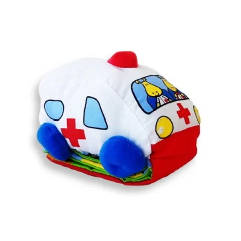 삐뽀삐뽀 구급차 : 북유럽 우리 아기 첫 토이북 [헝겊책]