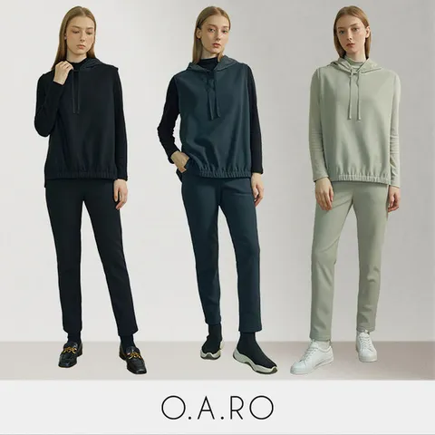 후드베스트셋업3종