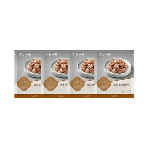 한돈 한입떡갈비(500g) * 4팩