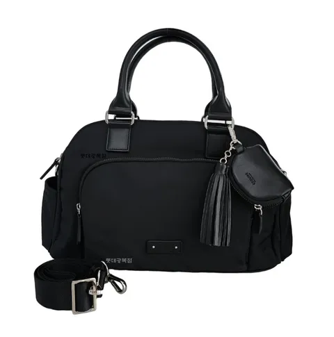 에스콰이아 신상 뉴 경량 데일리 M 사이즈 원단 토트 크로스백 ECDSHB876BK 428515