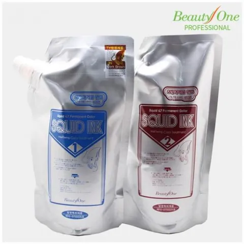 오징어먹물 염모제(새치커버용) 염색약 칼라크림 셀프염색 여자염색 새치커버용