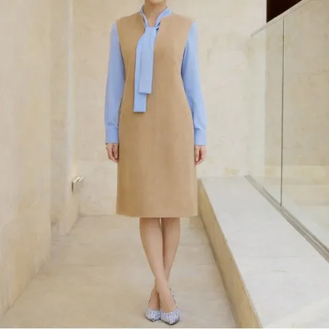 [최초가79,000원][LBL] 울 블렌디드 핸드메이드 원피스 3종택1