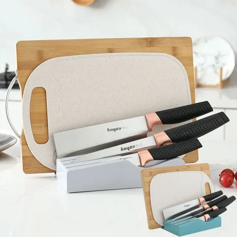 칼꽂이 칼블럭 도마 꽂이 정리대 칼 집 보관함 거치대 칼꽂이 국자걸이 도마꽂이