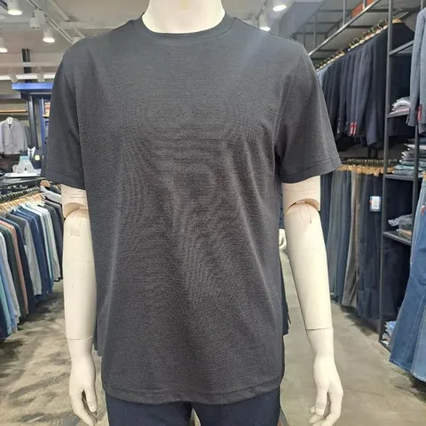 본점 HL01 리플 라운드 티셔츠 LOATA12Z