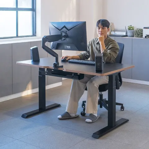 전동식 보쉬 듀얼 모터 커스터마이징 모션 데스크 컴퓨터 책상 2S 1200 B1