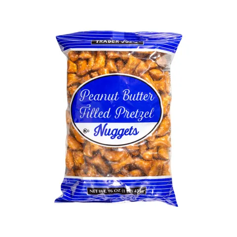 트레이더조 피넛 버터 필드 프레첼 너겟 454g