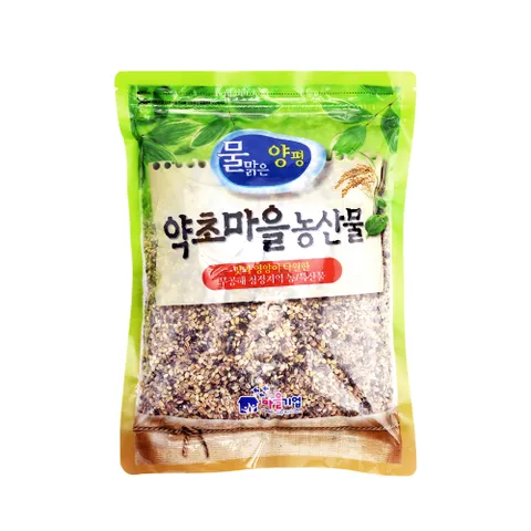 26년산 국산 햇오색찰보리 1kg 오색찰보리쌀 검정보리 황색찰보리 자색보리 겉보리 청색보리