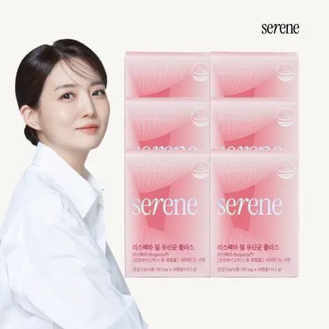 리스펙타 질 유산균 플러스 6개월 (6박스)
