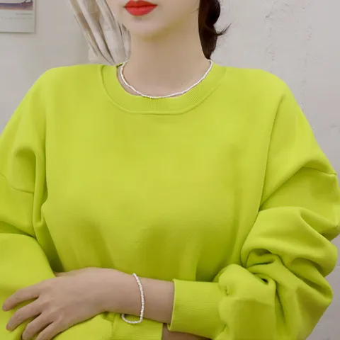 [메리그린] 925실버 밥알 진주 세트 목걸이+팔찌