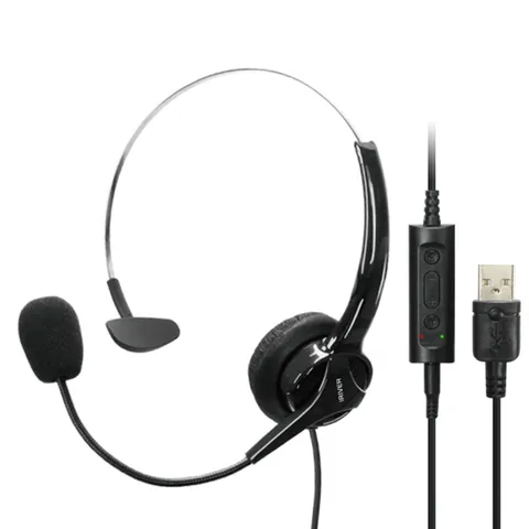 아이리버 BS-101U 상담 헤드셋 USB 헤드폰 콜센터 상담사 TM 텔레마케터 CS 전화상담 온라인