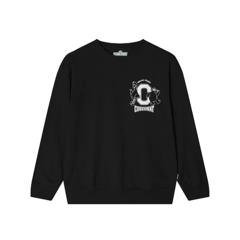 세서미스트리트x 맨투맨 티셔츠 블랙 CK2505CR09BK