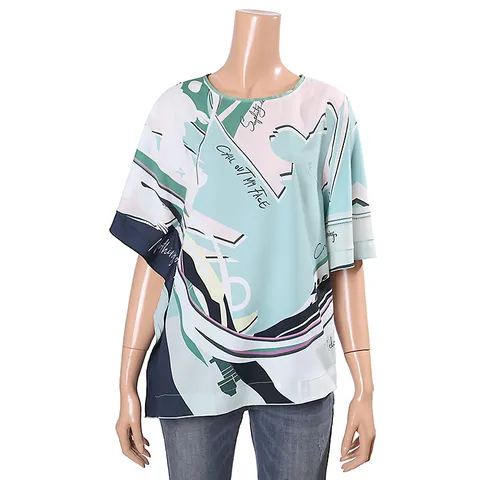 크레송 프린트블라우JFJDCFBP72