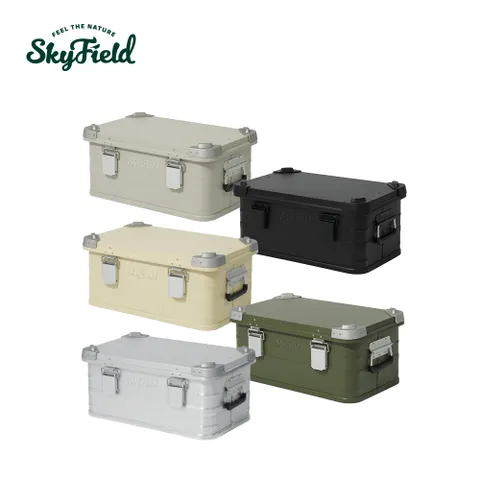 럭셔리 캡틴박스 30L SF-BS-033 / 상자 수납 정리 리빙 폴딩 알루미늄 쉘프 스토리지 캠핑 감성