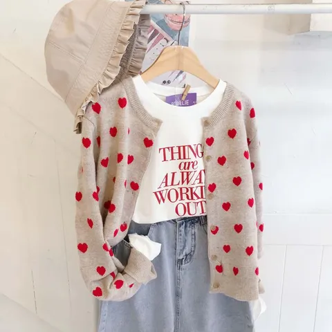 [브리치] 보블리에 / fw 럽 하트 가디건