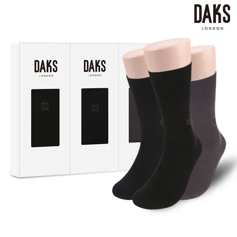 닥스양말 신사3족 선물세트 면스판디자인 무지 24329