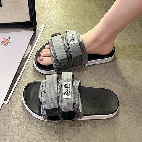 3컬러 남녀공용 벨크로 데일리 베이직 샌들 ZG1650N