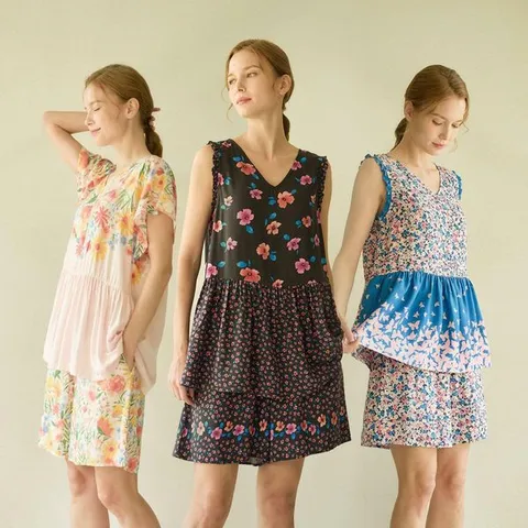 [하프클럽/라페어] 인견100 썸머 파자마 3세트