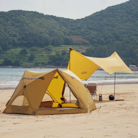 게이트웨이 쉐이드 풀세트(텐트+이너매트+그라운드시트+헥사타프+연장웨빙)