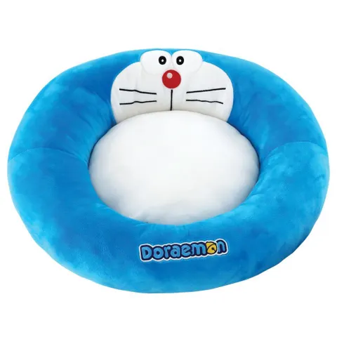 도라에몽 원형방석 M 애견방석 침대
