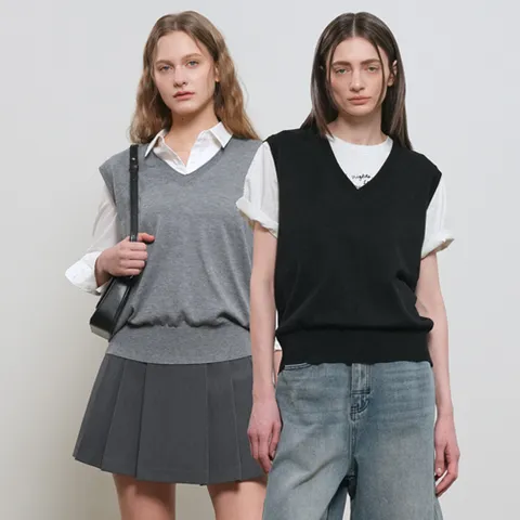 백 포인트 루즈핏 베스트 [3COL]/GF1LKV519