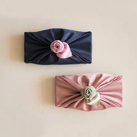 [롯데백화점]양면실크 보자기 선물포장- 유기제품 구매시 구매가능