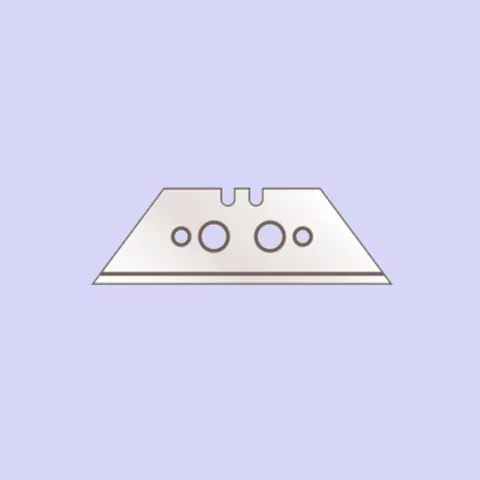 안전칼 사다리꼴 모양 칼날 1팩 10EA NO.99 칼날 안전칼 산업용칼 작업용칼 사고예방