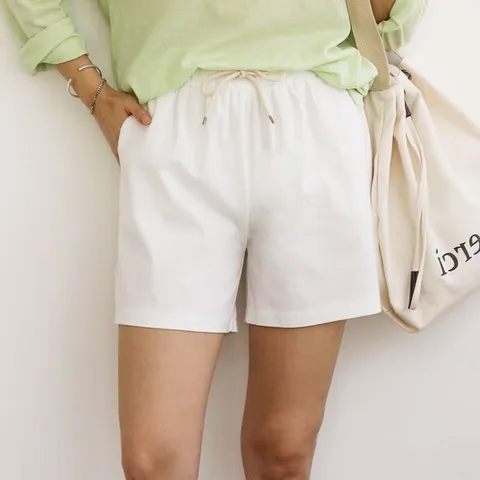 [하프클럽/제니유]제니유 링티 린넨 쿨 밴딩 여름 3부 여성 반바지