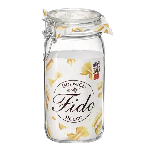 로코 피도 클리어 1500ml 유리병 밀폐용기 홈 캐닝자