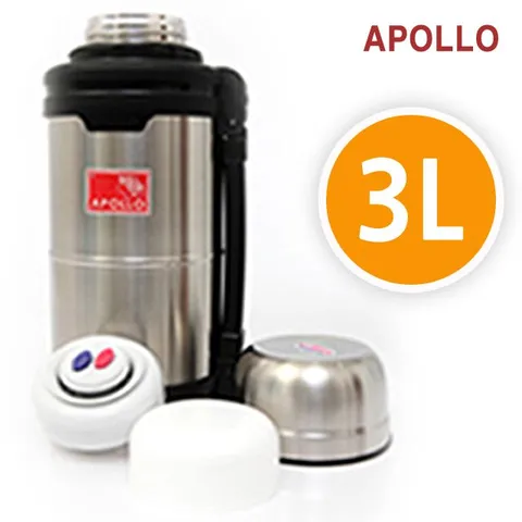 스텐보온병 아폴로 보온병 3L 스텐보온병 물병 보온보냉 3000ml 도시락물병