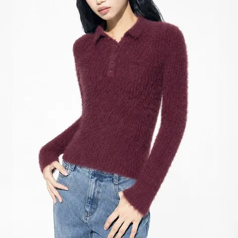 [하프클럽] 날개사 카라넥 풀오버 (MIWKAEC17T-O)