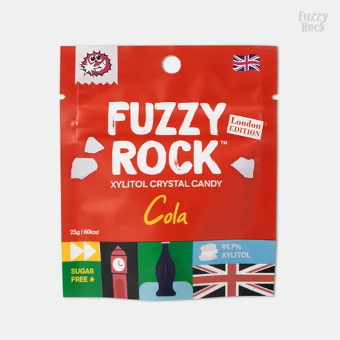 런던에디션 무설탕 자일리톨 크리스탈 캔디 콜라 25g