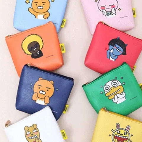 에이치플러스몰 카카오프렌즈 카카오프렌즈 사각 파우치 카카오톡 캐릭터카카오