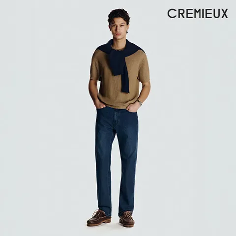 26SS 쿨맥스 라이크라® 데님 팬츠 2종(다크인디고,베이지)