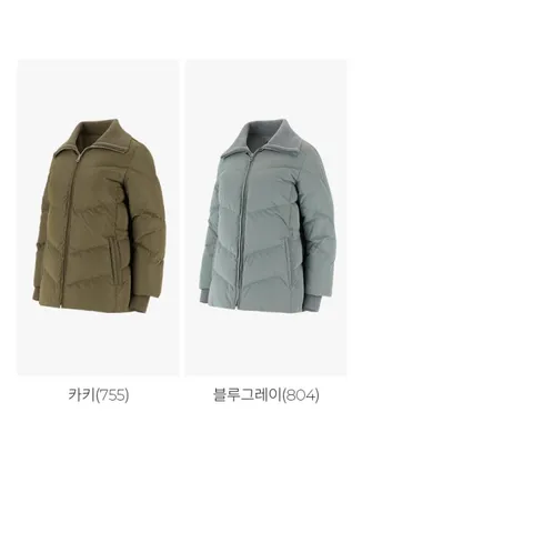 [롯데백화점][피에이티(남성)]1K82002 니트에리 스트링 덕다운