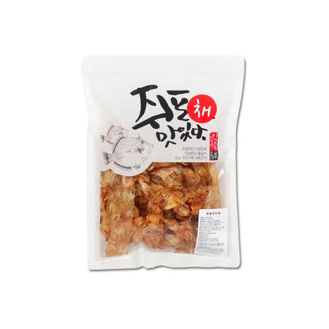[대천전통맛김] 쥐포구이채 200g/쥐포맛나구이채 / 베트남산 쥐포로 국내서 만든 맛있는 간식 술안주