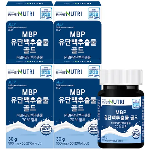 에버뉴트리 MBP 엠비피 유단백추출물 골드 4박스