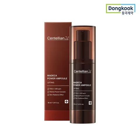 동국제약  마데카 파워 앰플 리프팅 30ml 1개 피부 탄력광 케어 광채 미백 주름개선 기능성 리프팅 TECA